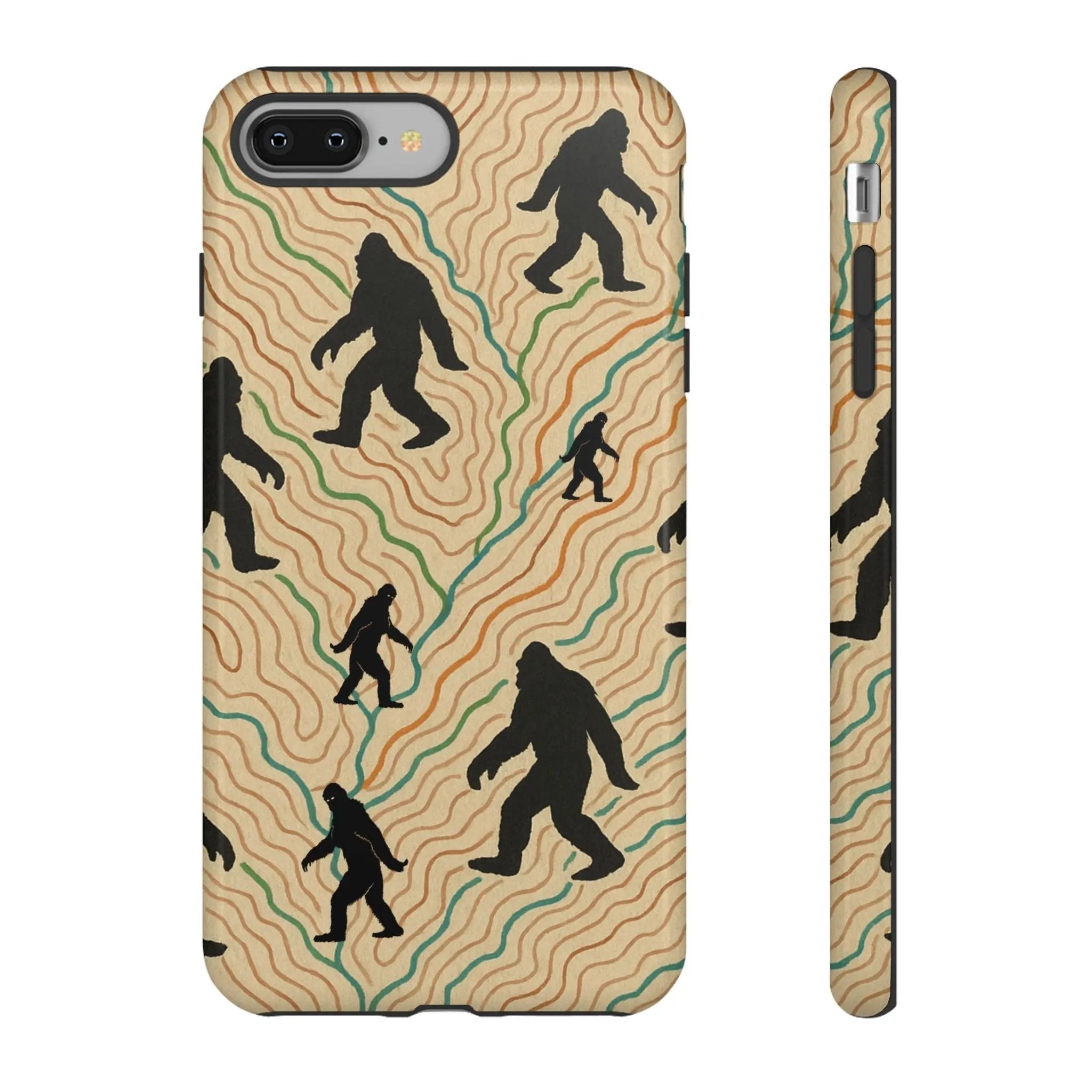 Bigfoot Phone Case – Durable Adventure Phone Case, Unique Nature Lover Gift, Outdoor Accessories Printify