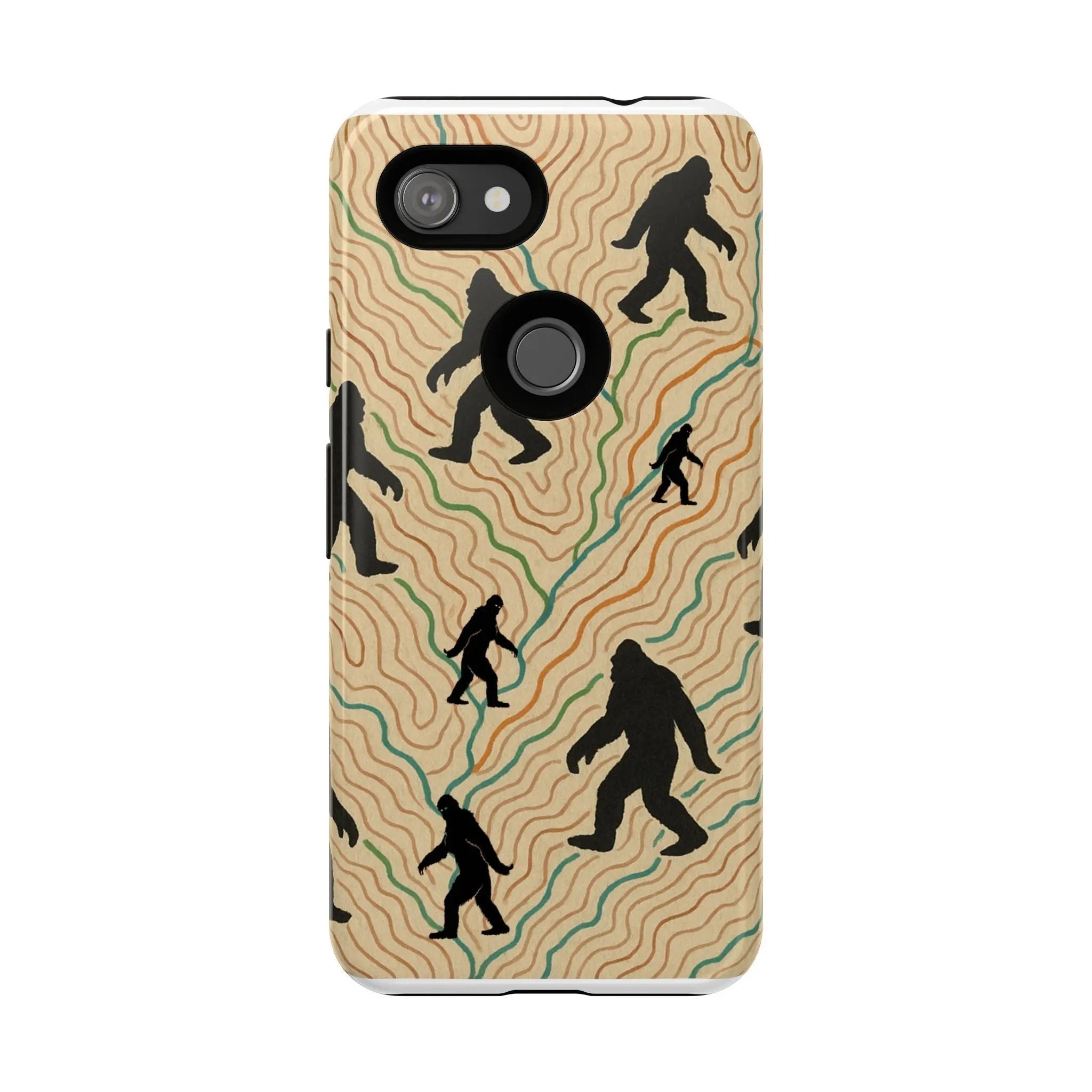 Bigfoot Phone Case – Durable Adventure Phone Case, Unique Nature Lover Gift, Outdoor Accessories Printify