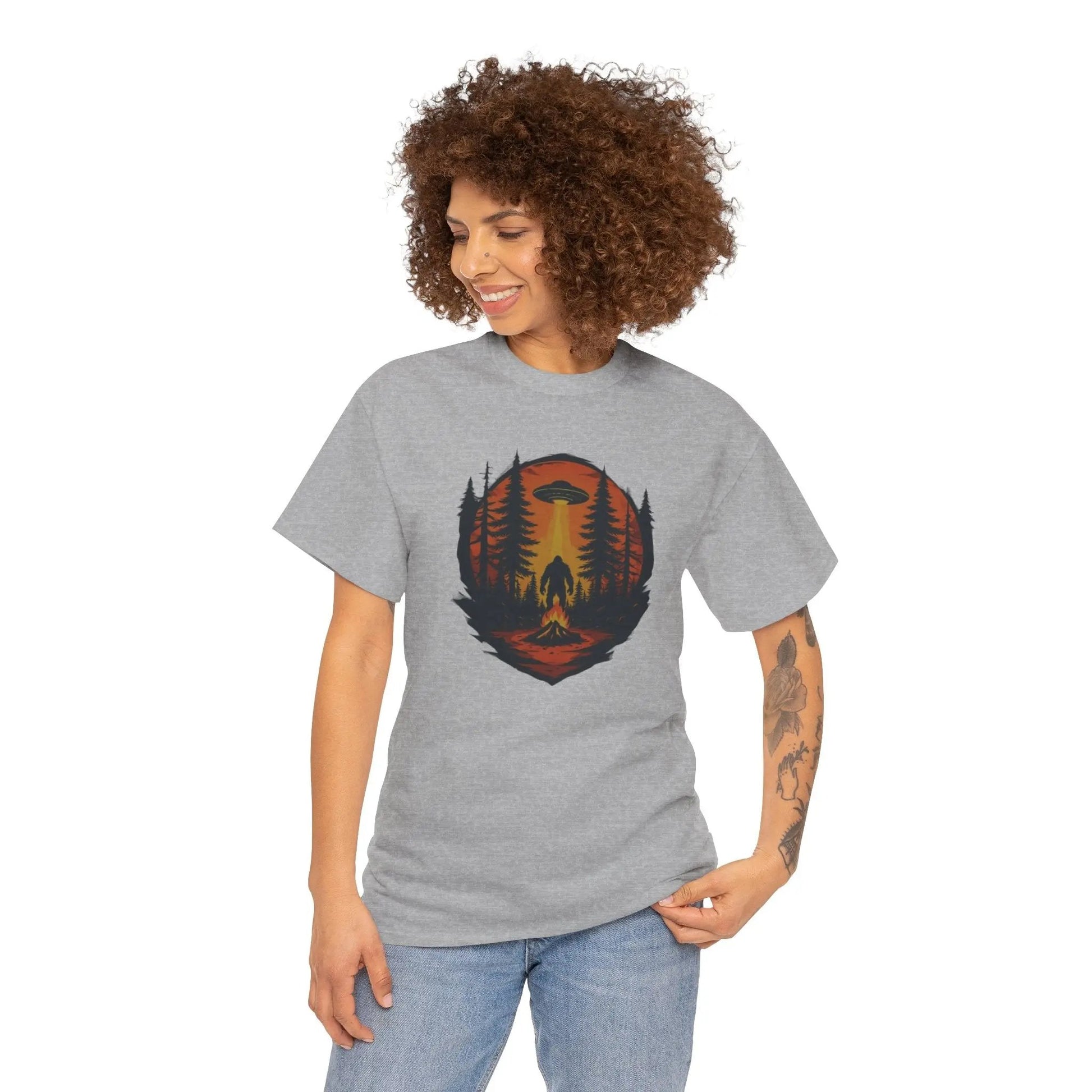 Nature-Inspired Adventure Tee – Unisex Cotton Camping & Outdoor Shirt, Perfect Gift for Nature Lovers Printify