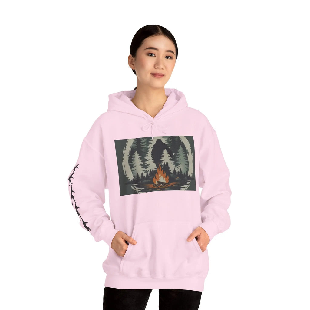Nature-Inspired Adventure Hoodie – Unisex Heavy Blend™ Sweatshirt, Hiking & Camping Gift, Travel and Outdoor Apparel Printify
