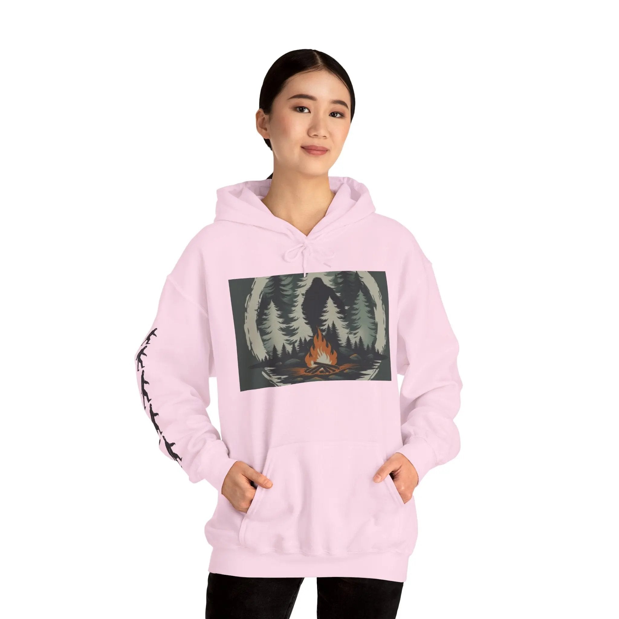 Nature-Inspired Adventure Hoodie – Unisex Heavy Blend™ Sweatshirt, Hiking & Camping Gift, Travel and Outdoor Apparel Printify
