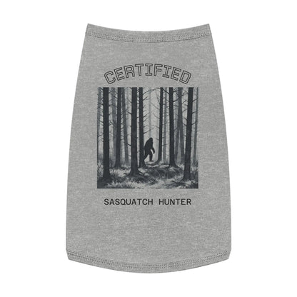 Certified Sasquatch Hunter Pet Tank Top Printify