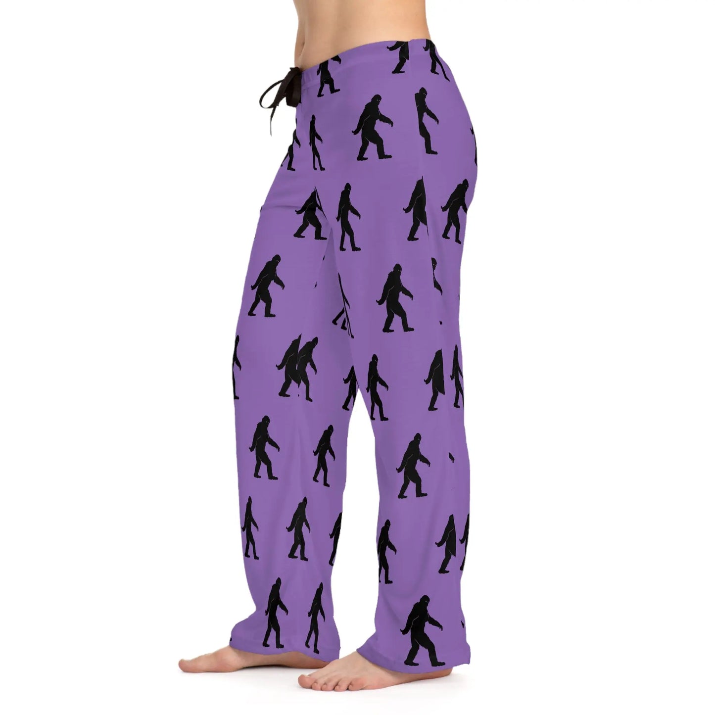 Women’s Bigfoot Pajama Pants – Cozy Lounge & Sleepwear Fun Print Printify