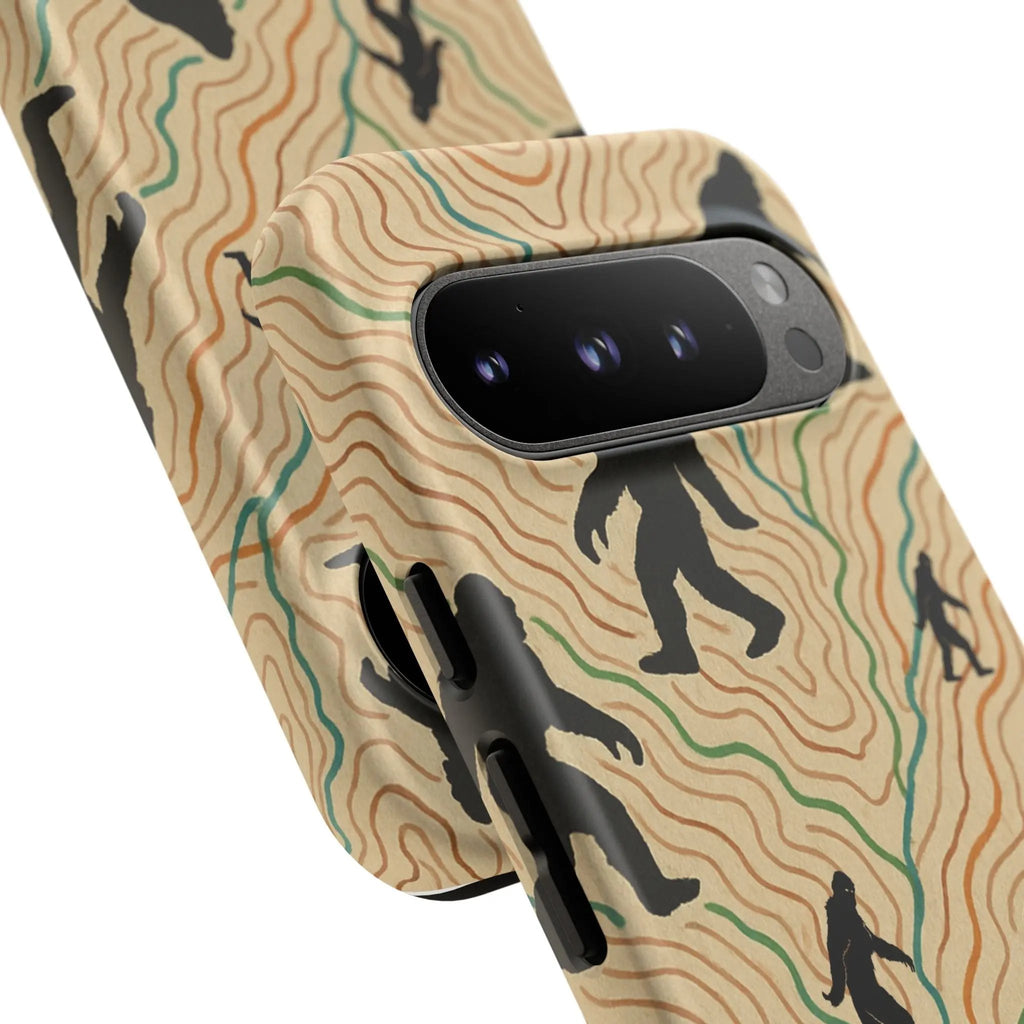 Bigfoot Phone Case – Durable Adventure Phone Case, Unique Nature Lover Gift, Outdoor Accessories Printify