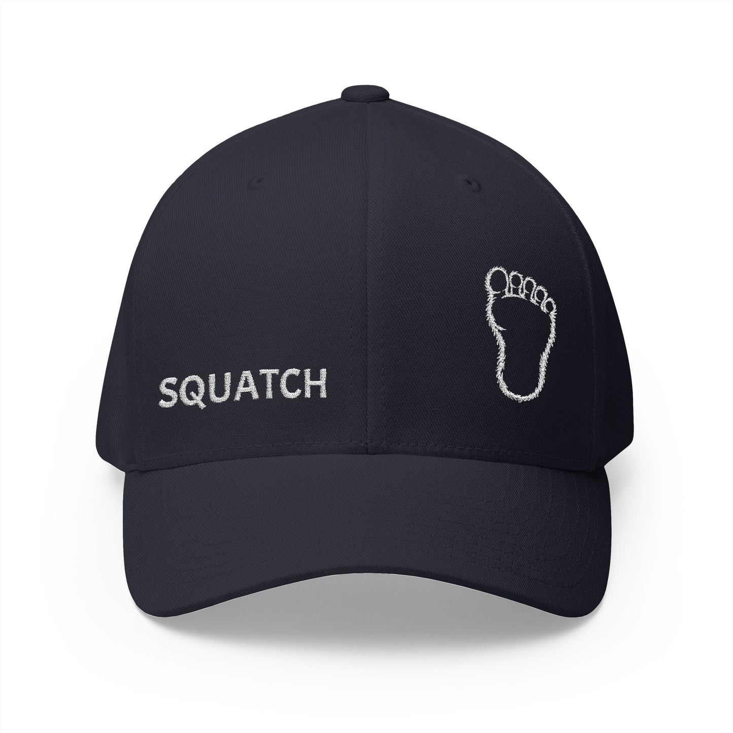 Embroidered Sasquatch Footprint – Classic Low-Profile Adventure Hat