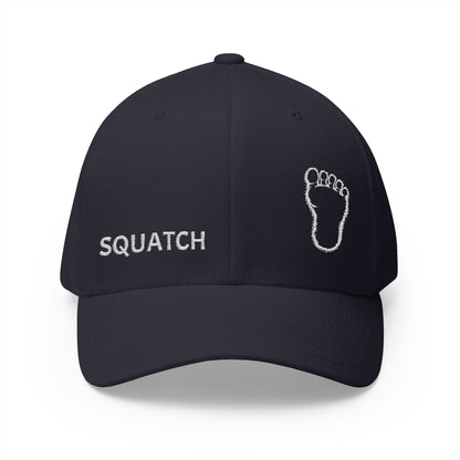 Embroidered Sasquatch Footprint – Classic Low-Profile Adventure Hat
