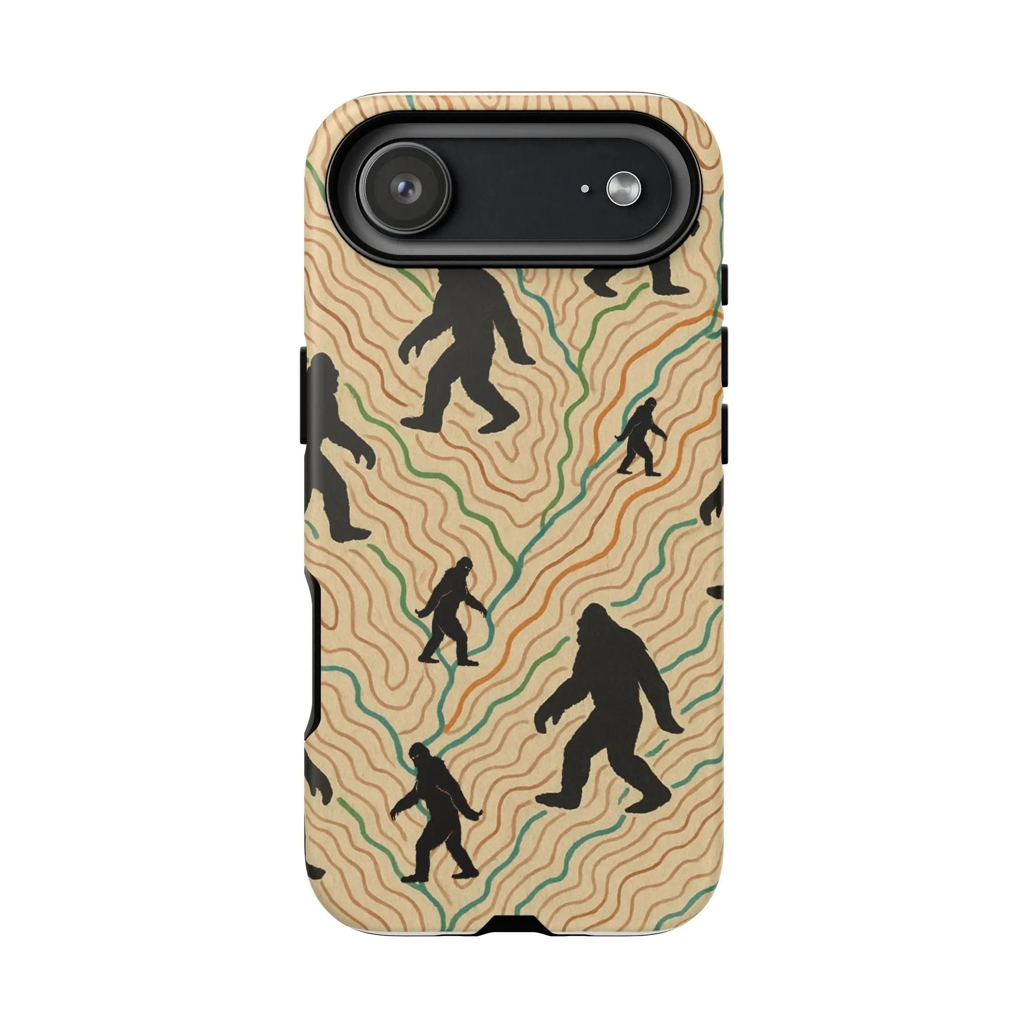 Bigfoot Phone Case – Durable Adventure Phone Case, Unique Nature Lover Gift, Outdoor Accessories Printify