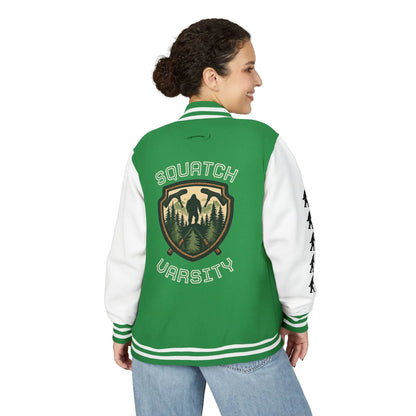 Squatch Varsity Letterman Jacket Printify
