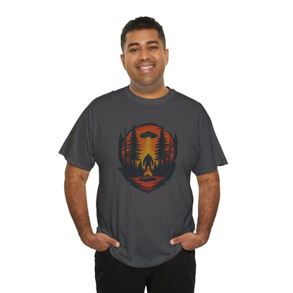 Nature-Inspired Adventure Tee – Unisex Cotton Camping & Outdoor Shirt, Perfect Gift for Nature Lovers Printify