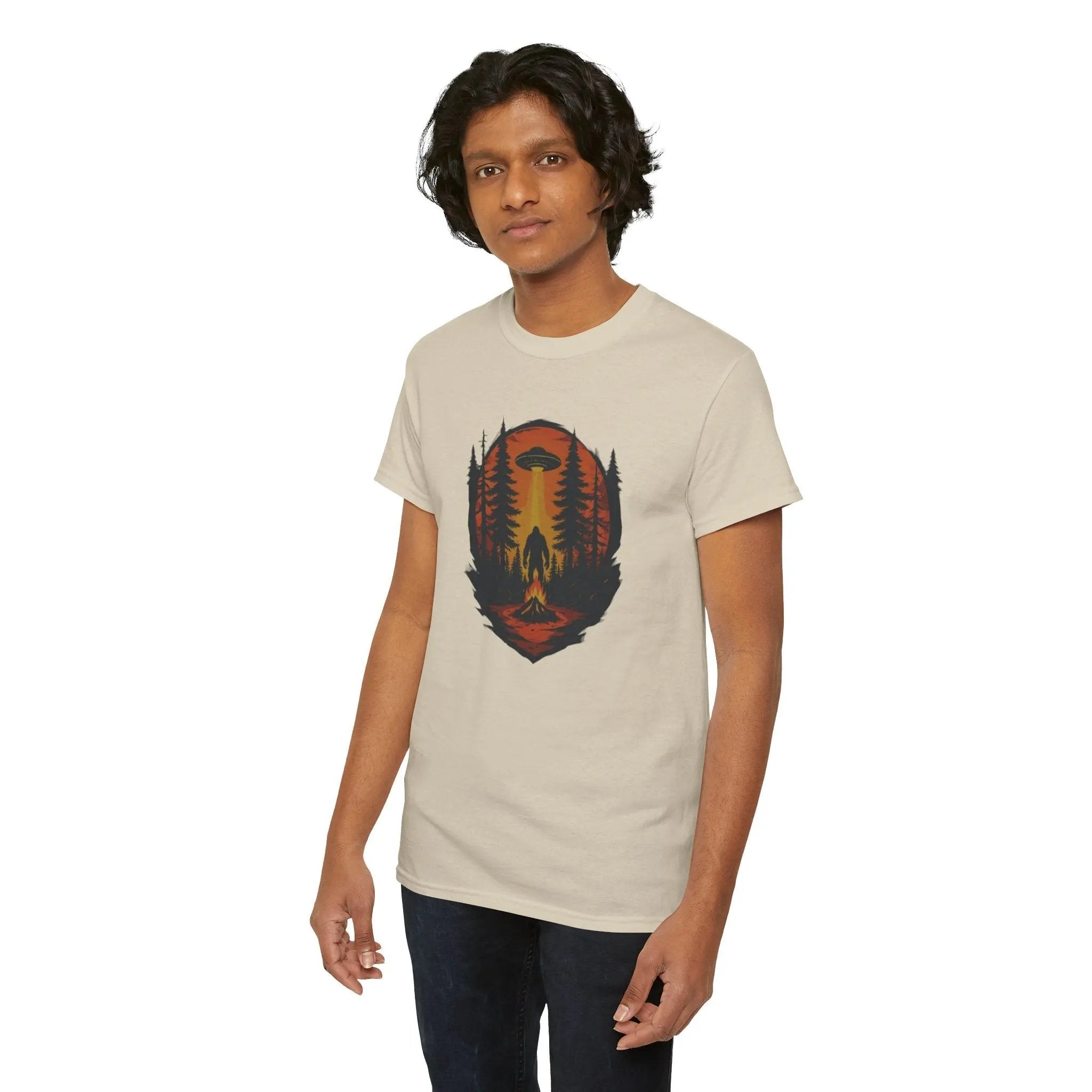 Nature-Inspired Adventure Tee – Unisex Cotton Camping & Outdoor Shirt, Perfect Gift for Nature Lovers Printify