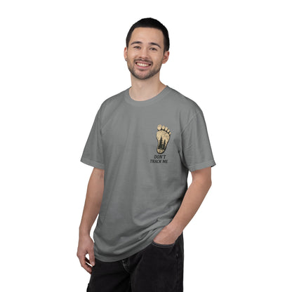 Don’t Track Me Bigfoot Shirt – Untrackable Sasquatch Outdoor Graphic Tee