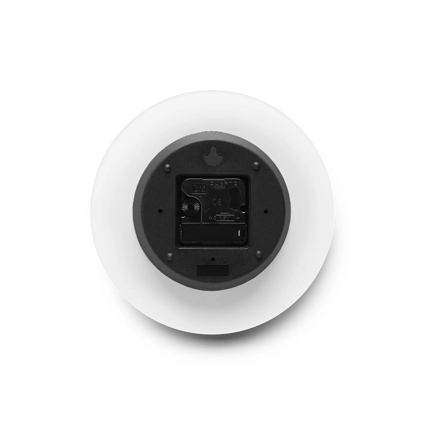 Bigfoot Mandala Acrylic Wall Clock — Repeating Sasquatch Footprint Design Printify