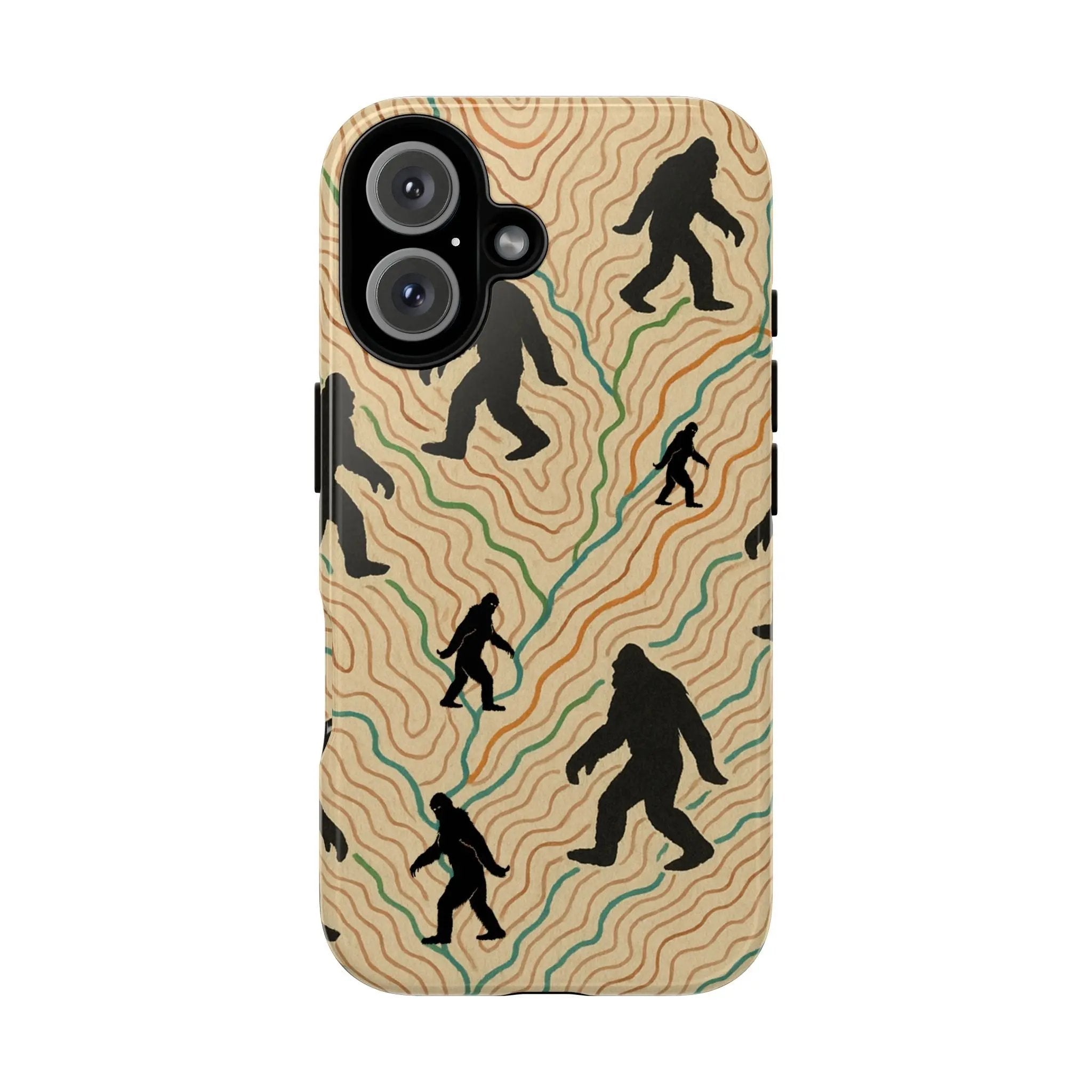 Bigfoot Phone Case – Durable Adventure Phone Case, Unique Nature Lover Gift, Outdoor Accessories Printify
