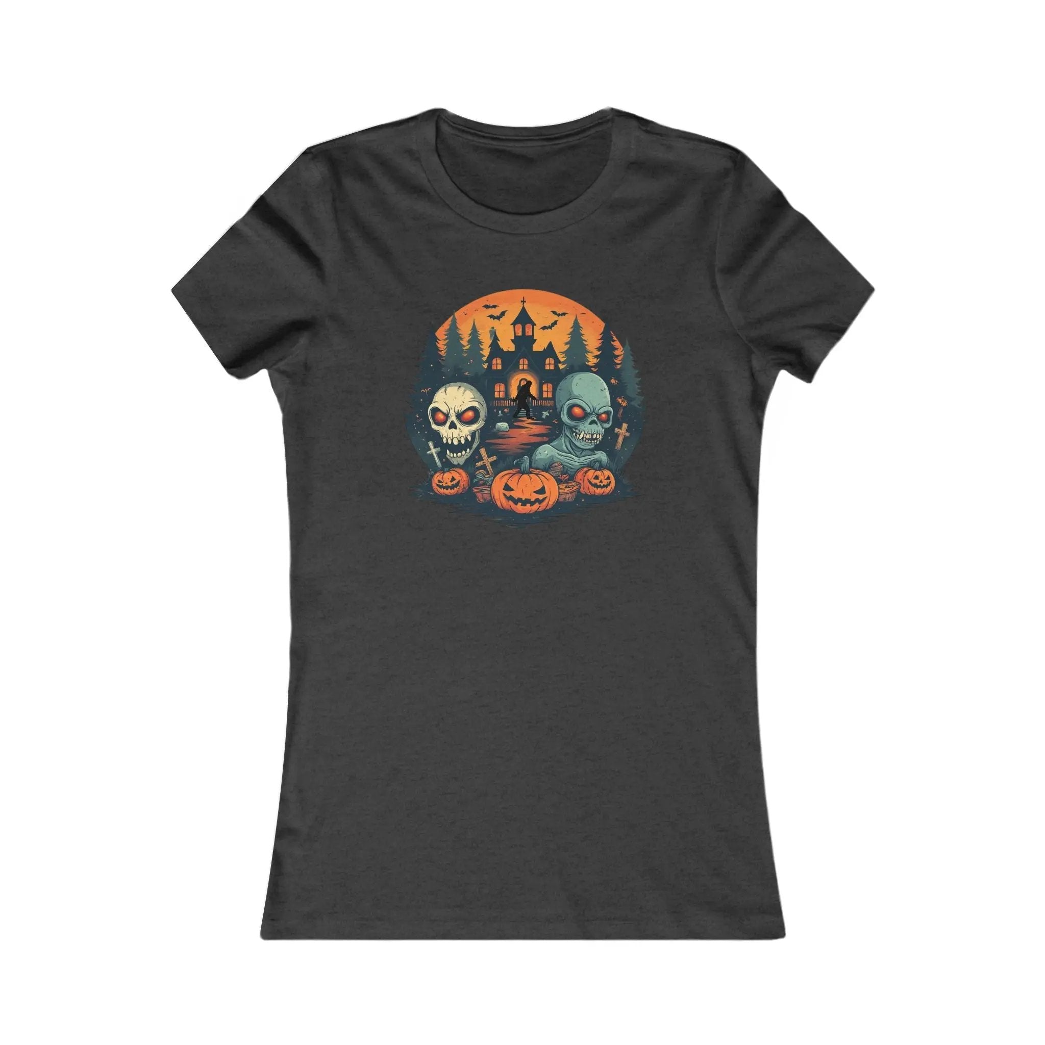 Halloween Graphic Tee – Women's Favorite Tee, Spooky Autumn Shirt, Halloween Party & Casual Wear, Gift for Her Printify