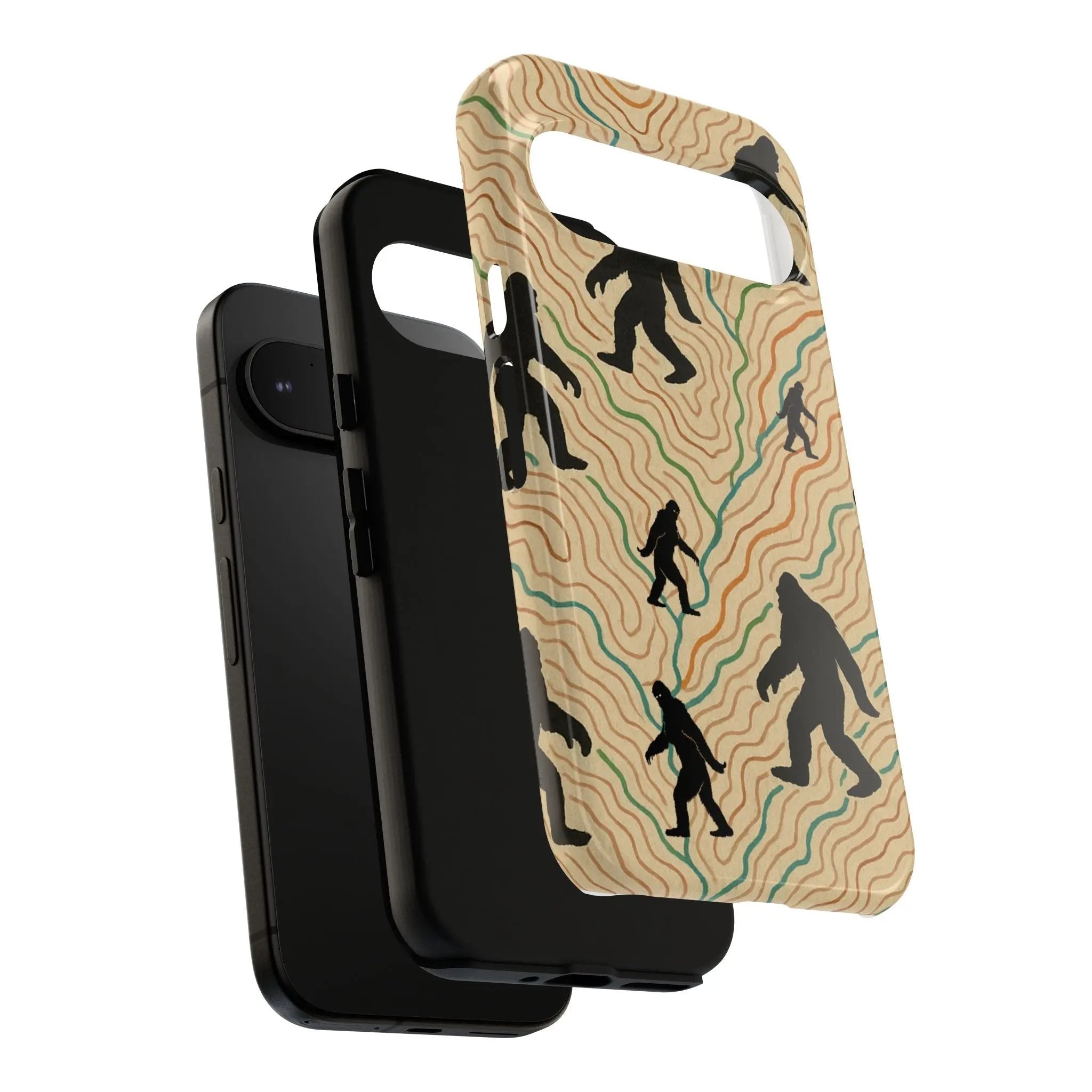 Bigfoot Phone Case – Durable Adventure Phone Case, Unique Nature Lover Gift, Outdoor Accessories Printify