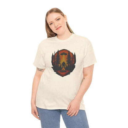 Nature-Inspired Adventure Tee – Unisex Cotton Camping & Outdoor Shirt, Perfect Gift for Nature Lovers Printify