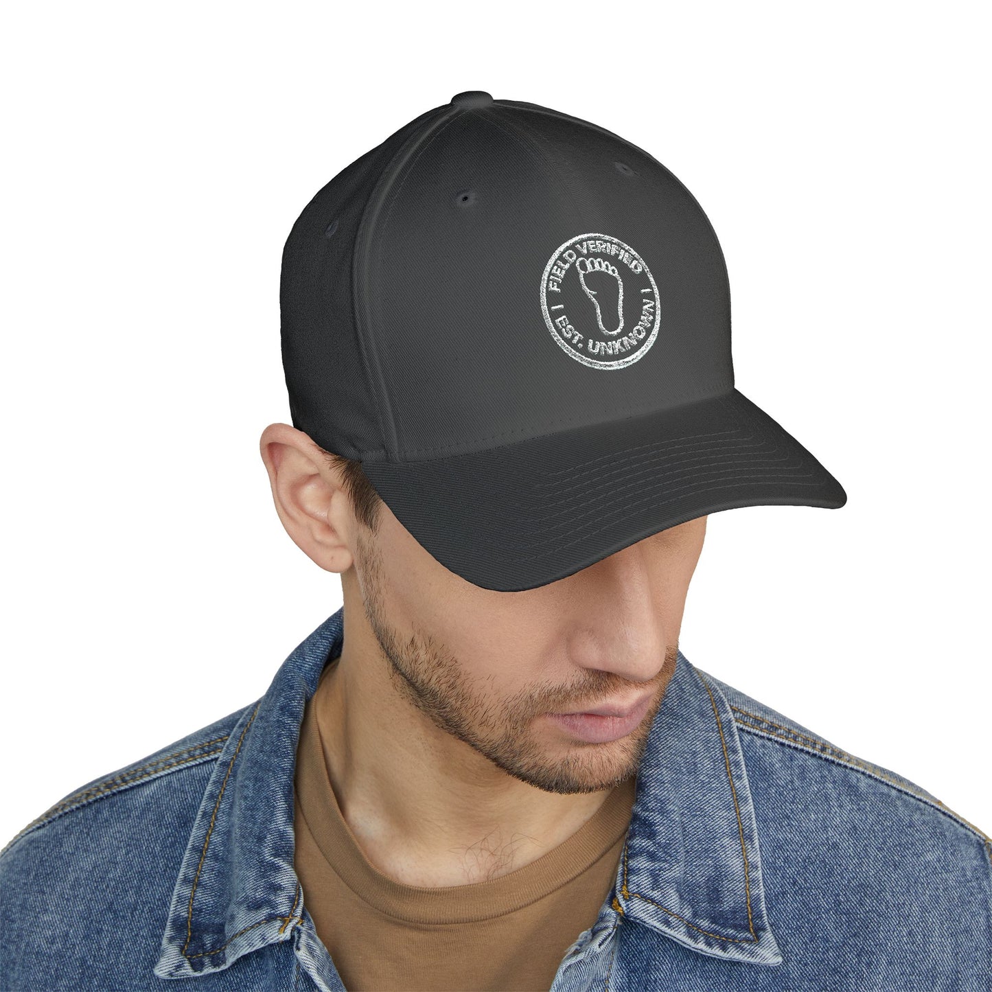 "Field Verified Est. Unknown" Closed-Back Hat