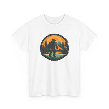 Bigfoot Adventure Tee – Unisex Cotton Shirt, Casual Outdoor & Wilderness Exploration Wear, Nature Lover Gift Printify