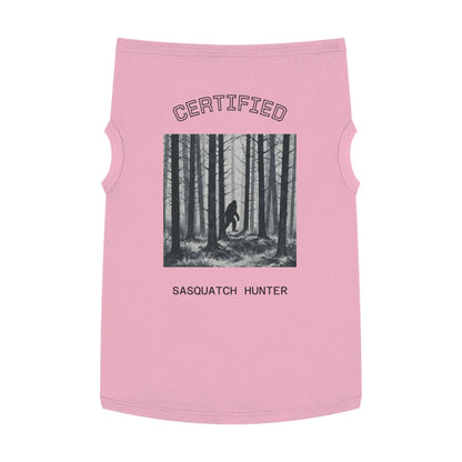 Certified Sasquatch Hunter Pet Tank Top Printify