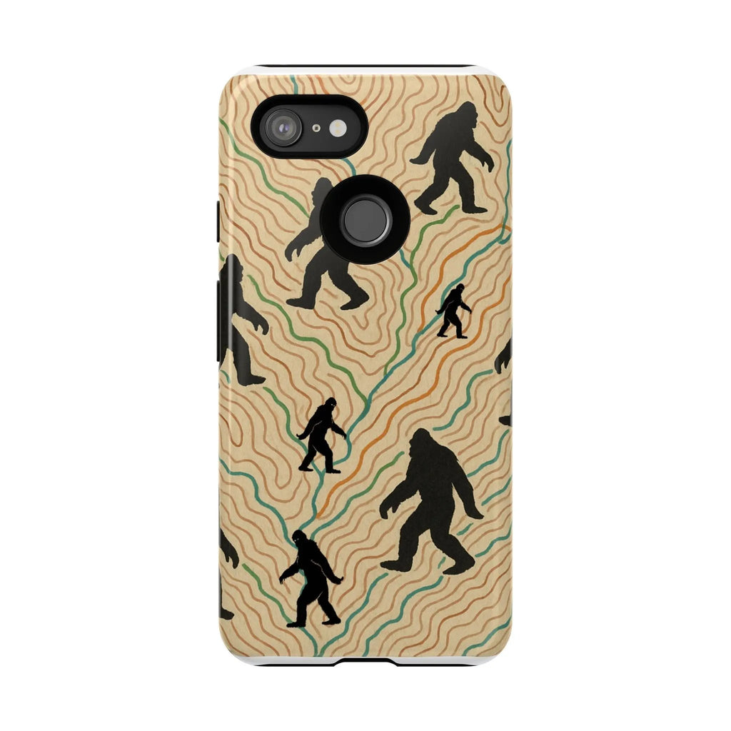 Bigfoot Phone Case – Durable Adventure Phone Case, Unique Nature Lover Gift, Outdoor Accessories Printify