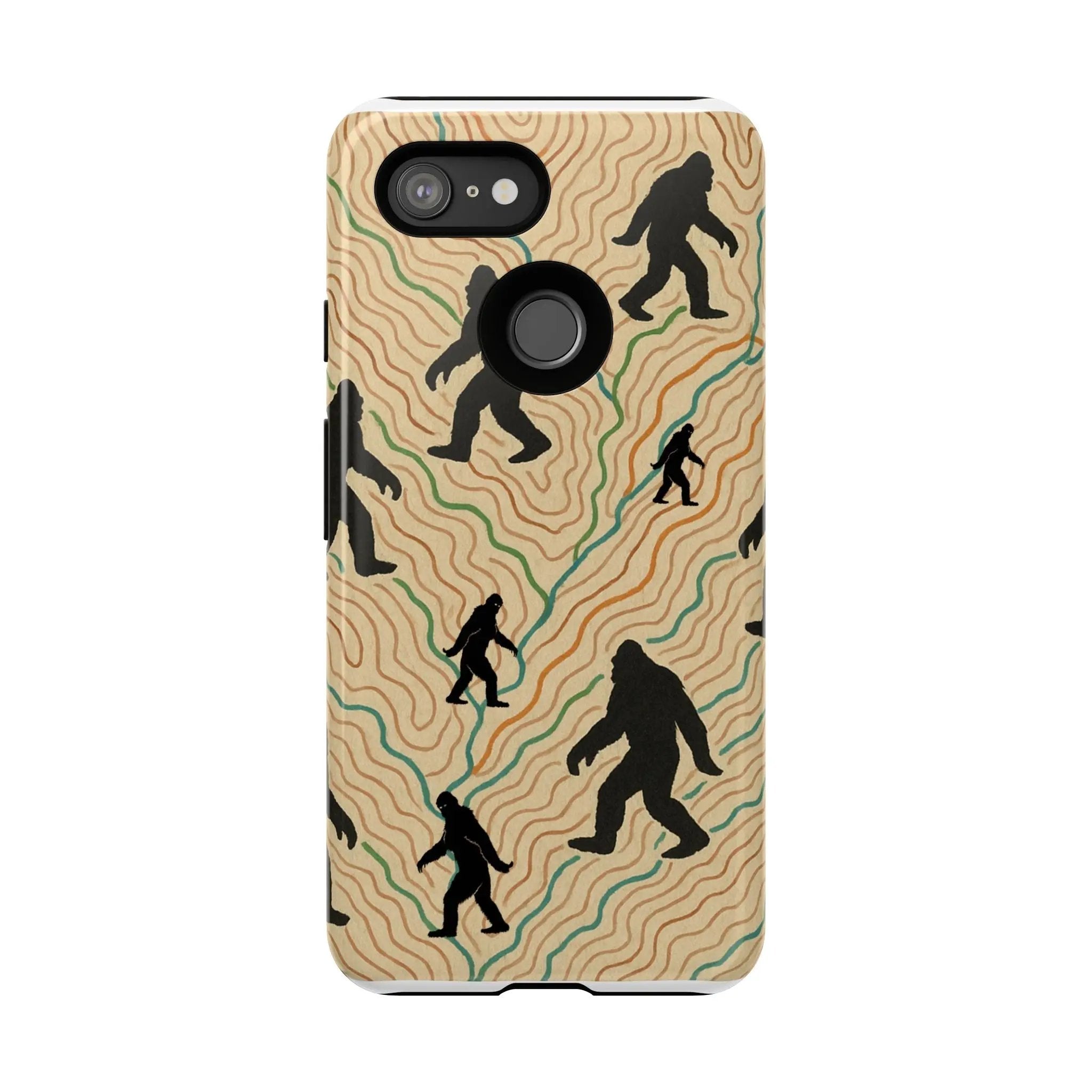 Bigfoot Phone Case – Durable Adventure Phone Case, Unique Nature Lover Gift, Outdoor Accessories Printify