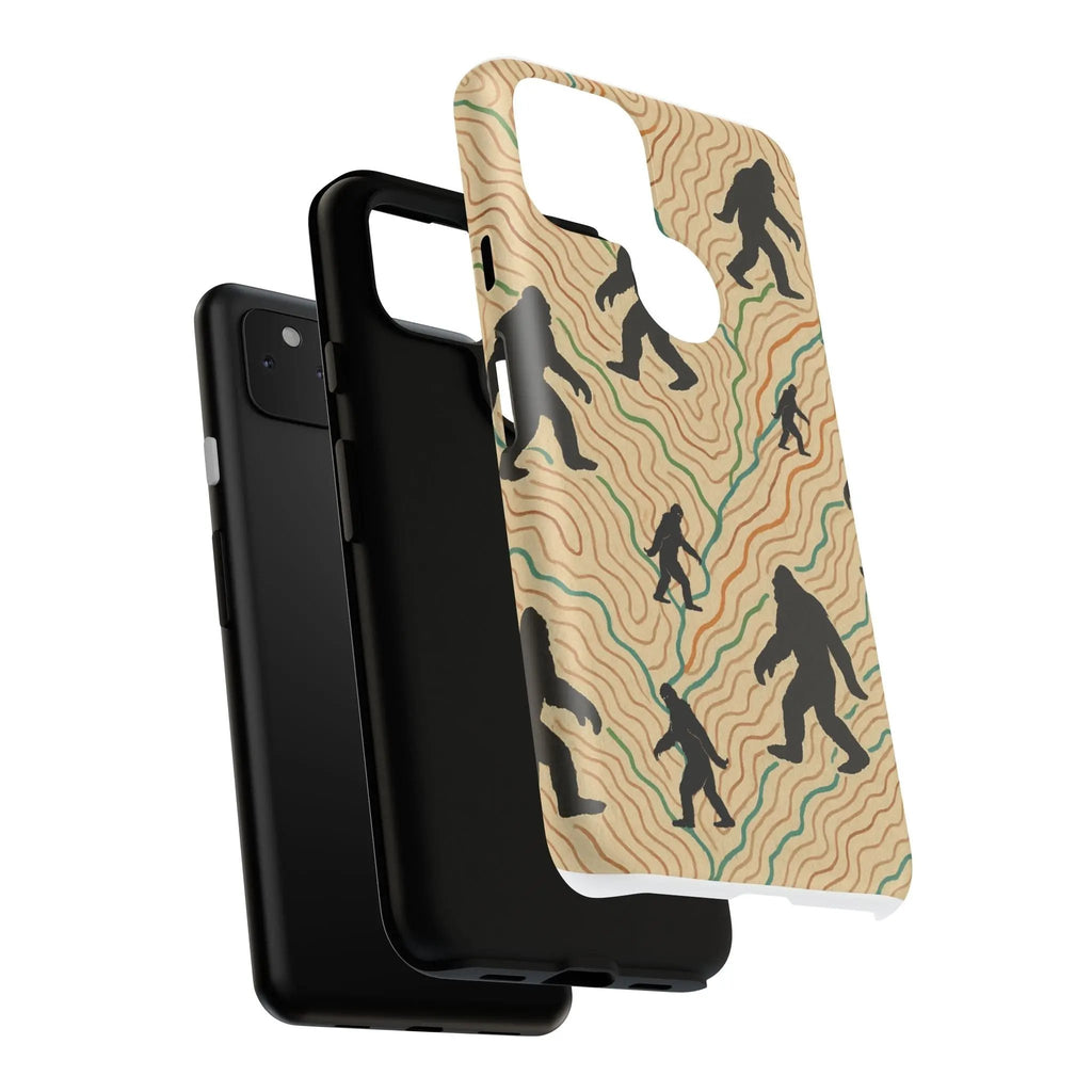 Bigfoot Phone Case – Durable Adventure Phone Case, Unique Nature Lover Gift, Outdoor Accessories Printify