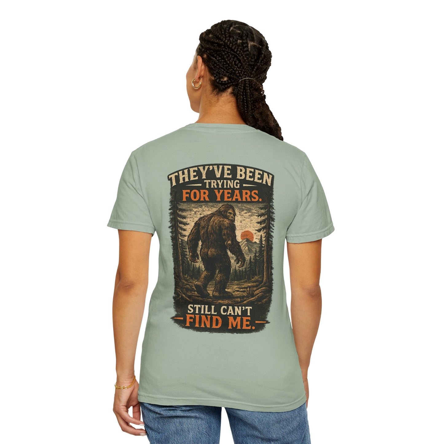 Don’t Track Me Bigfoot Shirt – Untrackable Sasquatch Outdoor Graphic Tee