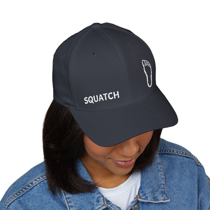 Embroidered Sasquatch Footprint – Classic Low-Profile Adventure Hat