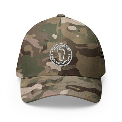 "Field Verified Est. Unknown" Closed-Back Hat