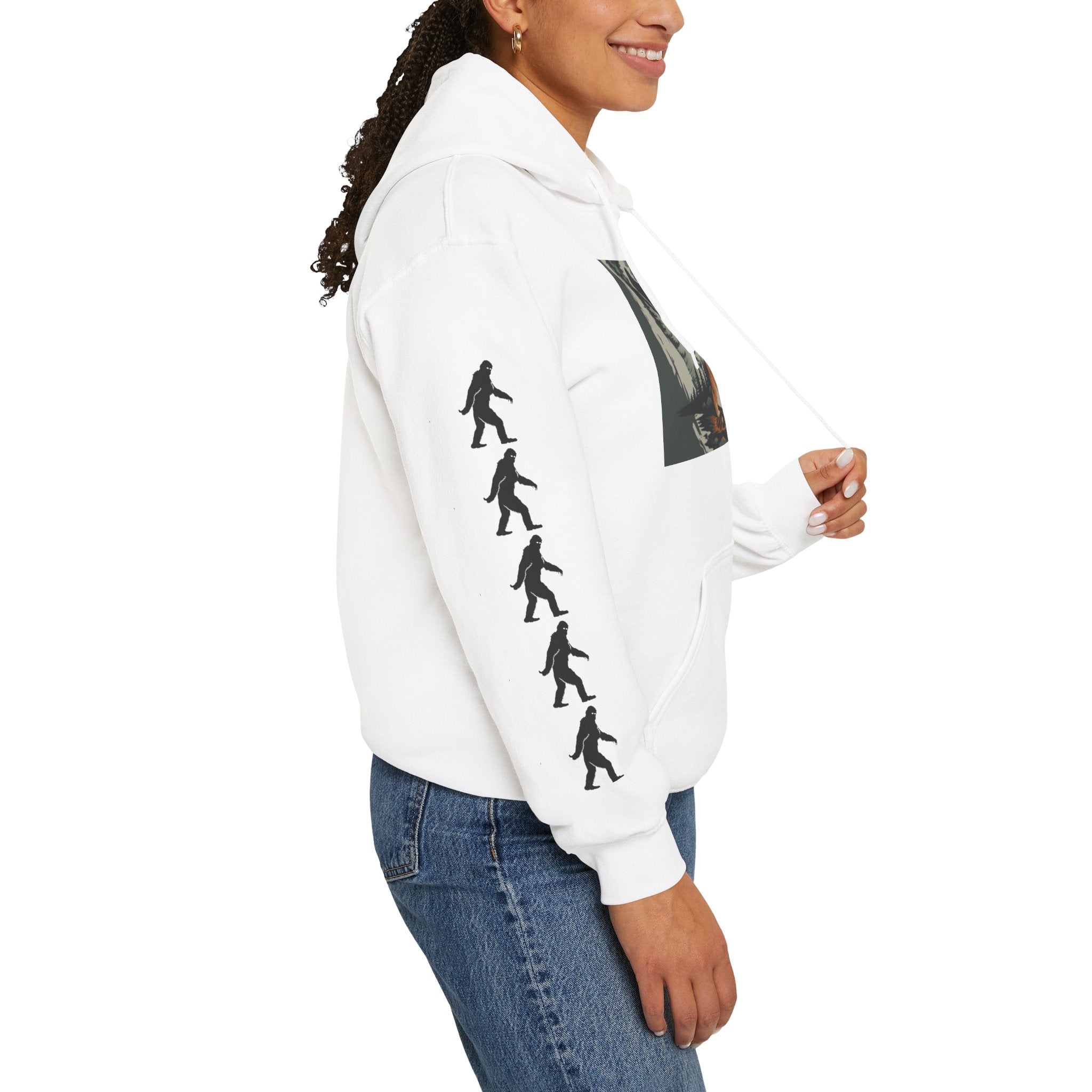 Nature-Inspired Adventure Hoodie – Unisex Heavy Blend™ Sweatshirt, Hiking & Camping Gift, Travel and Outdoor Apparel Printify