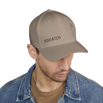 Embroidered Sasquatch Footprint Cap – Classic Low-Profile Adventure Hat