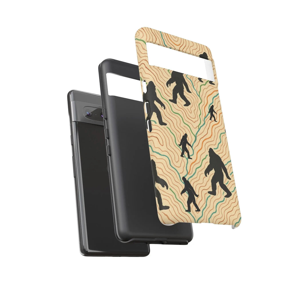 Bigfoot Phone Case – Durable Adventure Phone Case, Unique Nature Lover Gift, Outdoor Accessories Printify