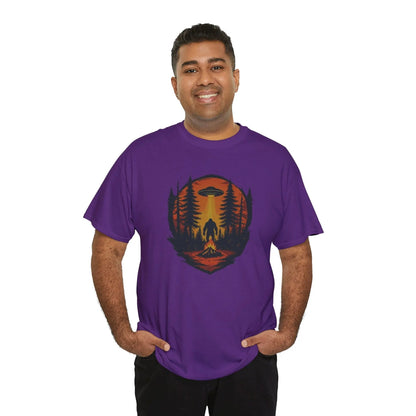 Nature-Inspired Adventure Tee – Unisex Cotton Camping & Outdoor Shirt, Perfect Gift for Nature Lovers Printify