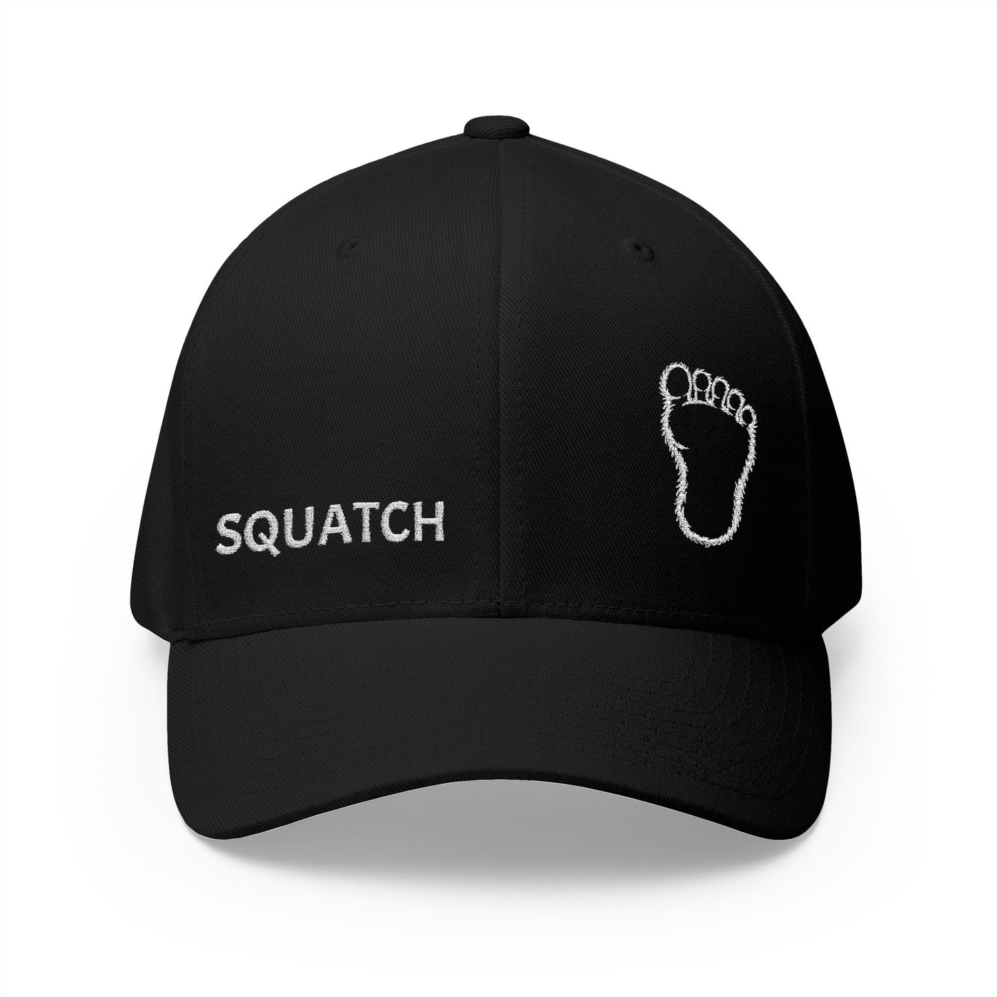 Embroidered Sasquatch Footprint – Classic Low-Profile Adventure Hat