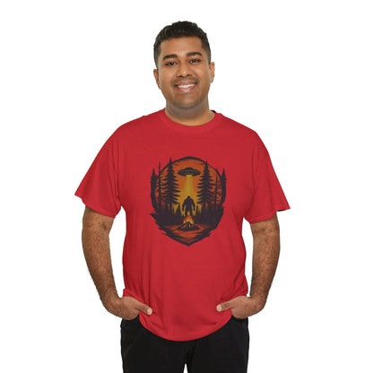 Nature-Inspired Adventure Tee – Unisex Cotton Camping & Outdoor Shirt, Perfect Gift for Nature Lovers Printify