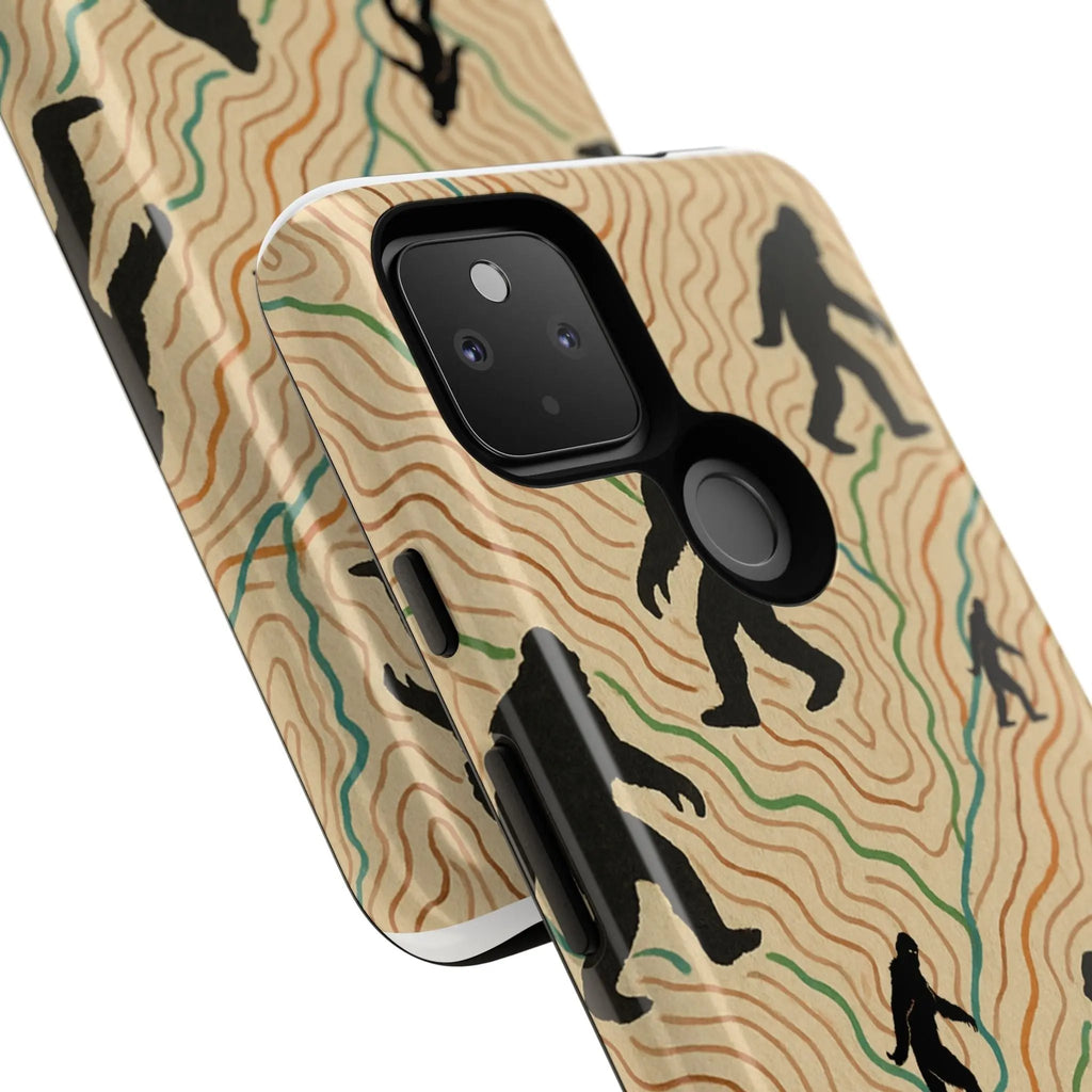 Bigfoot Phone Case – Durable Adventure Phone Case, Unique Nature Lover Gift, Outdoor Accessories Printify