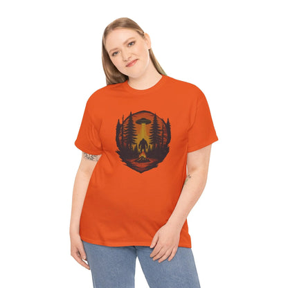 Nature-Inspired Adventure Tee – Unisex Cotton Camping & Outdoor Shirt, Perfect Gift for Nature Lovers Printify