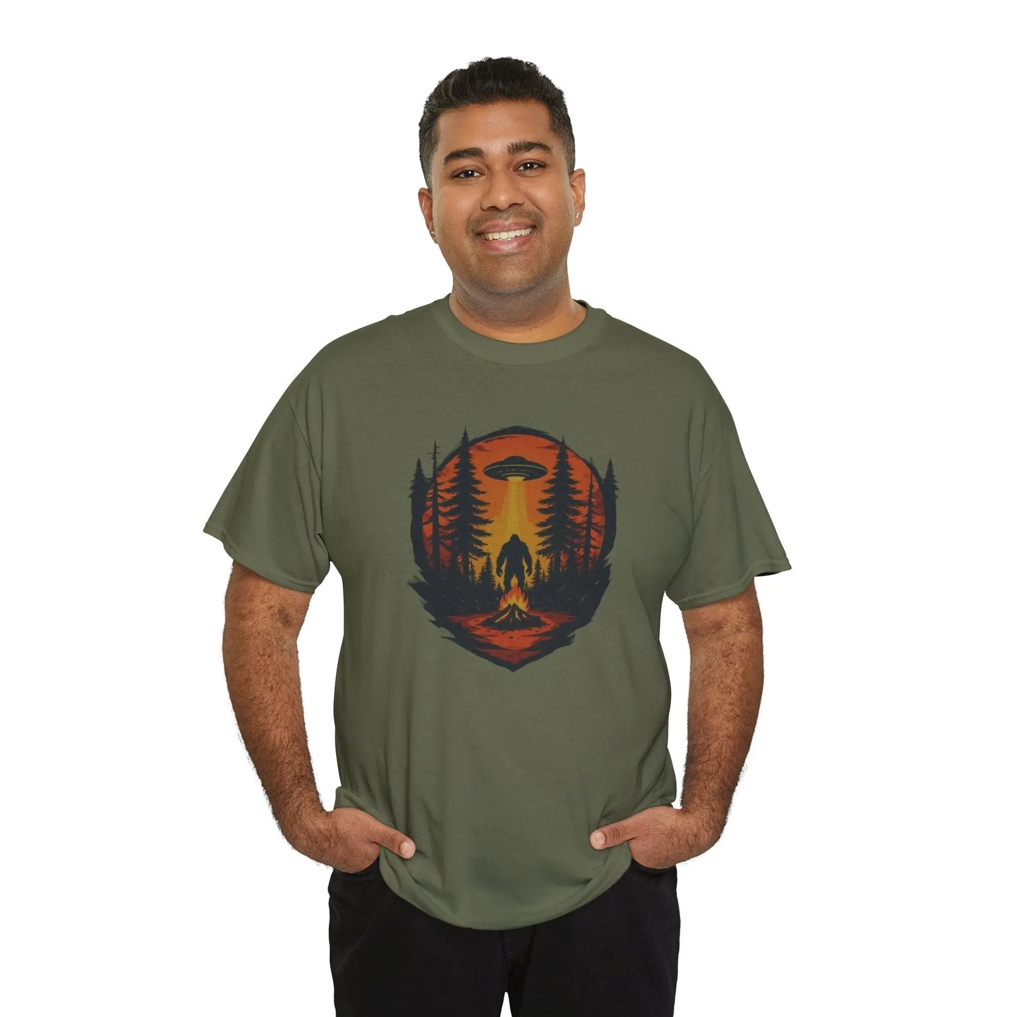 Nature-Inspired Adventure Tee – Unisex Cotton Camping & Outdoor Shirt, Perfect Gift for Nature Lovers Printify