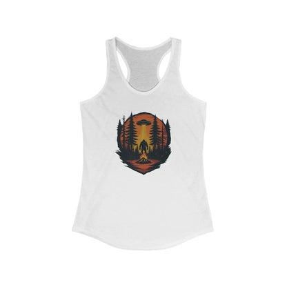 Women's Outdoor Adventure Tank – Summer Fitness & Hiking Top, Nature Lover Gift, Travel Inspired Clothing Printify