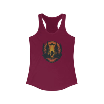 Women's Outdoor Adventure Tank – Summer Fitness & Hiking Top, Nature Lover Gift, Travel Inspired Clothing Printify