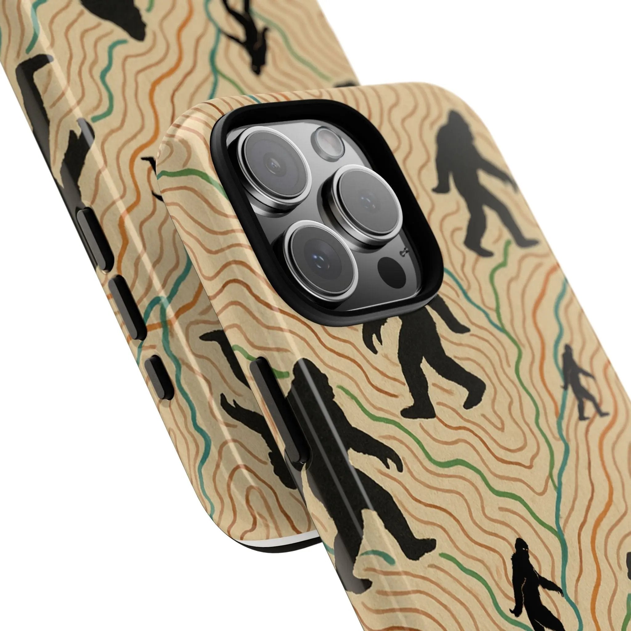 Bigfoot Phone Case – Durable Adventure Phone Case, Unique Nature Lover Gift, Outdoor Accessories Printify