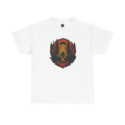 Nature-Inspired Adventure Tee – Unisex Cotton Camping & Outdoor Shirt, Perfect Gift for Nature Lovers Printify