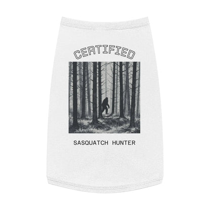 Certified Sasquatch Hunter Pet Tank Top Printify