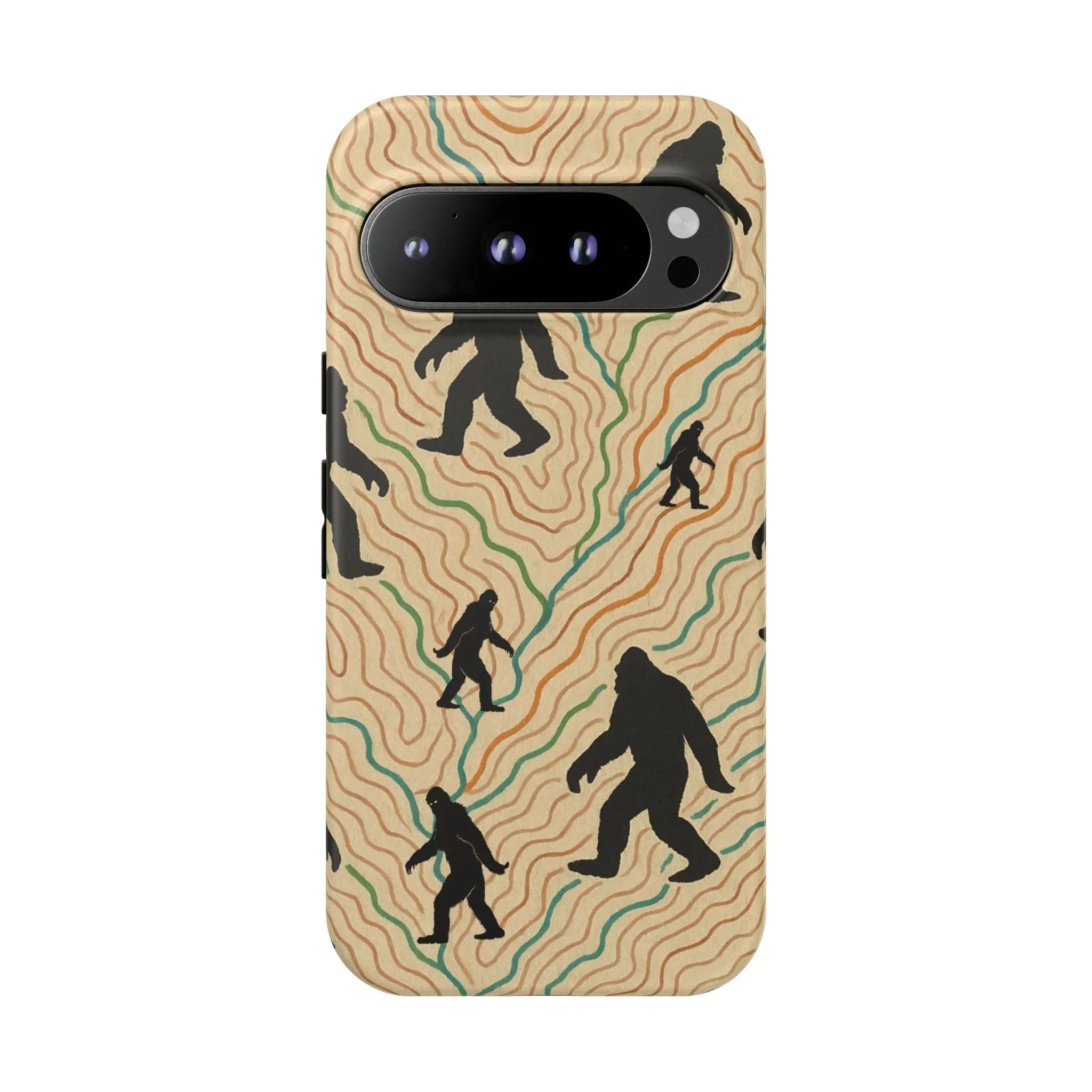 Bigfoot Phone Case – Durable Adventure Phone Case, Unique Nature Lover Gift, Outdoor Accessories Printify