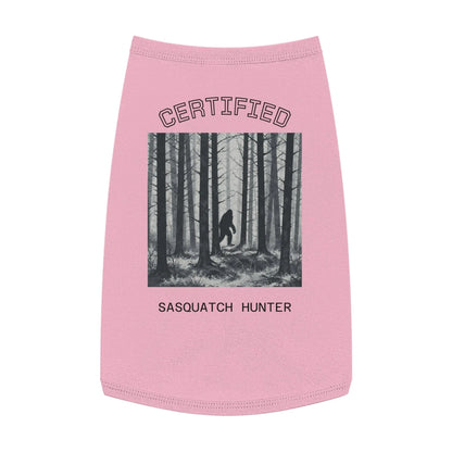 Certified Sasquatch Hunter Pet Tank Top Printify