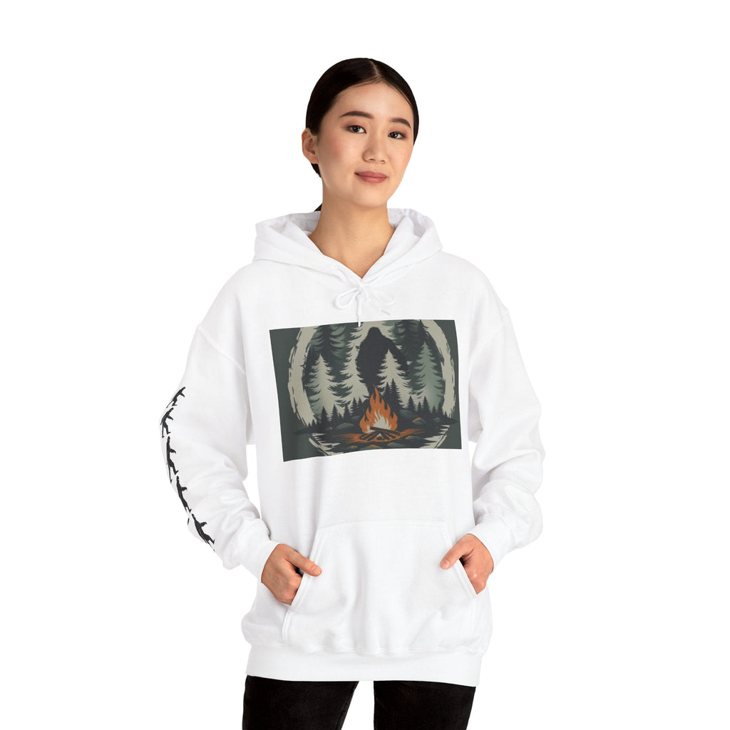 Nature-Inspired Adventure Hoodie – Unisex Heavy Blend™ Sweatshirt, Hiking & Camping Gift, Travel and Outdoor Apparel Printify