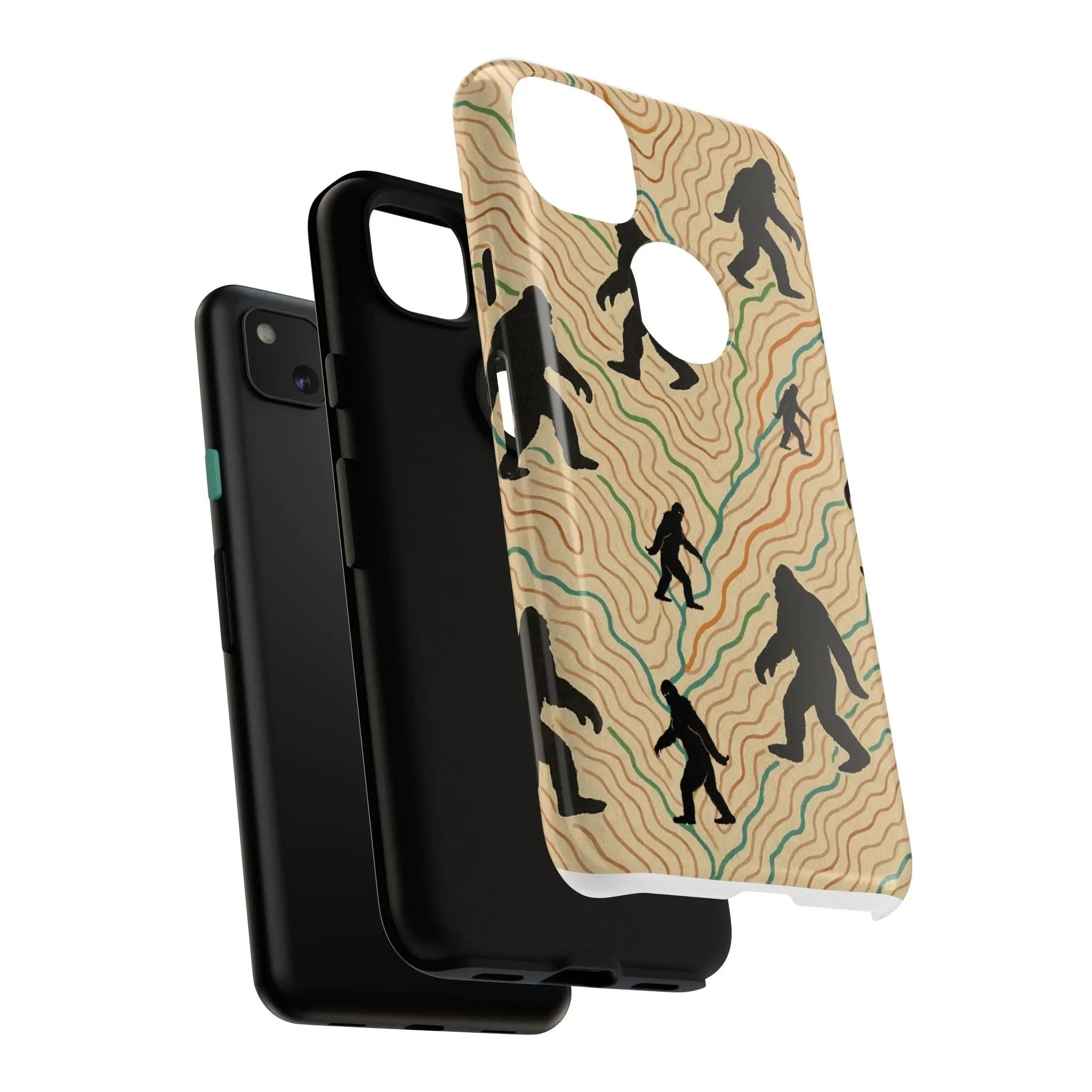 Bigfoot Phone Case – Durable Adventure Phone Case, Unique Nature Lover Gift, Outdoor Accessories Printify