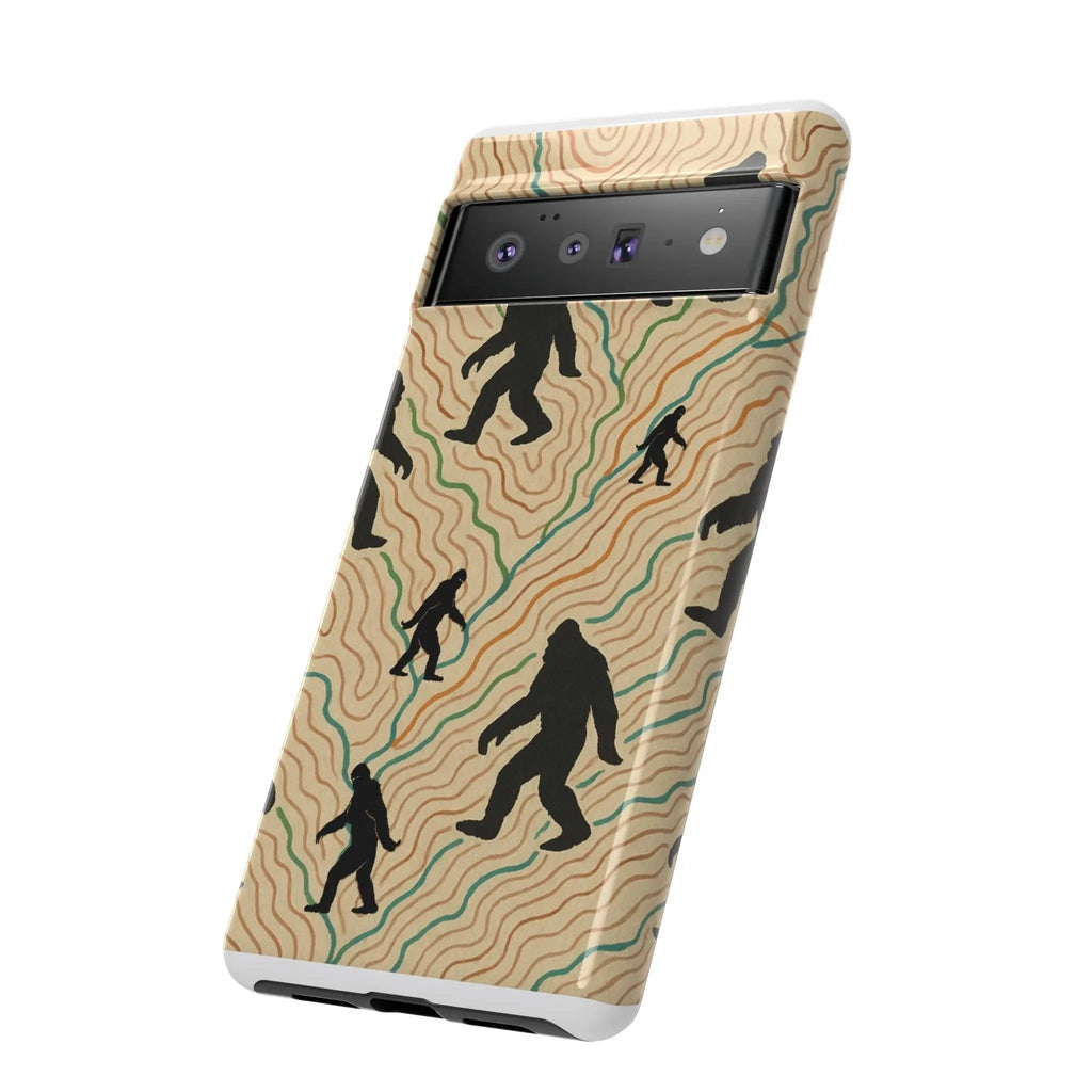 Bigfoot Phone Case – Durable Adventure Phone Case, Unique Nature Lover Gift, Outdoor Accessories Printify