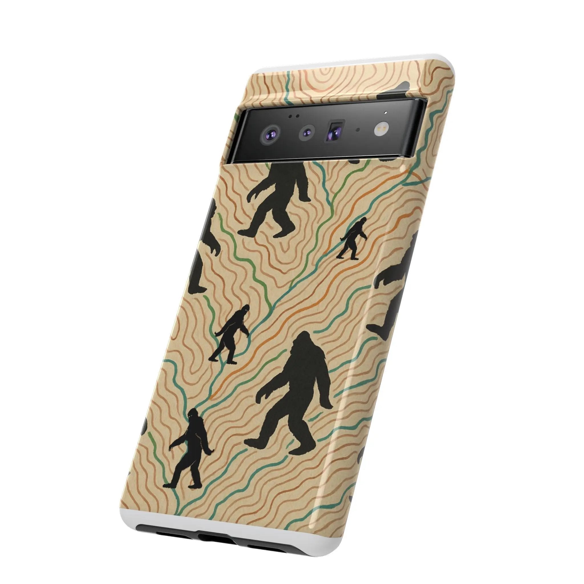 Bigfoot Phone Case – Durable Adventure Phone Case, Unique Nature Lover Gift, Outdoor Accessories Printify