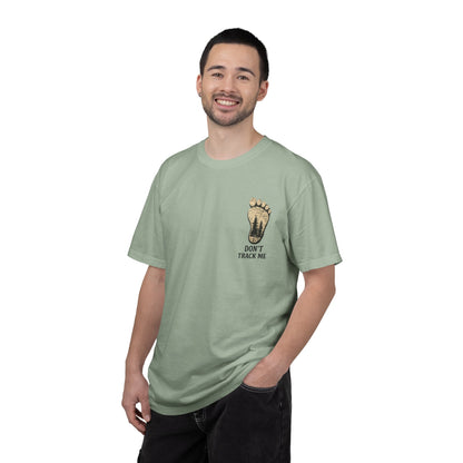 Don’t Track Me Bigfoot Shirt – Untrackable Sasquatch Outdoor Graphic Tee